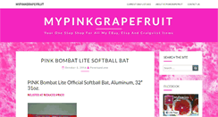 Desktop Screenshot of mypinkgrapefruit.com